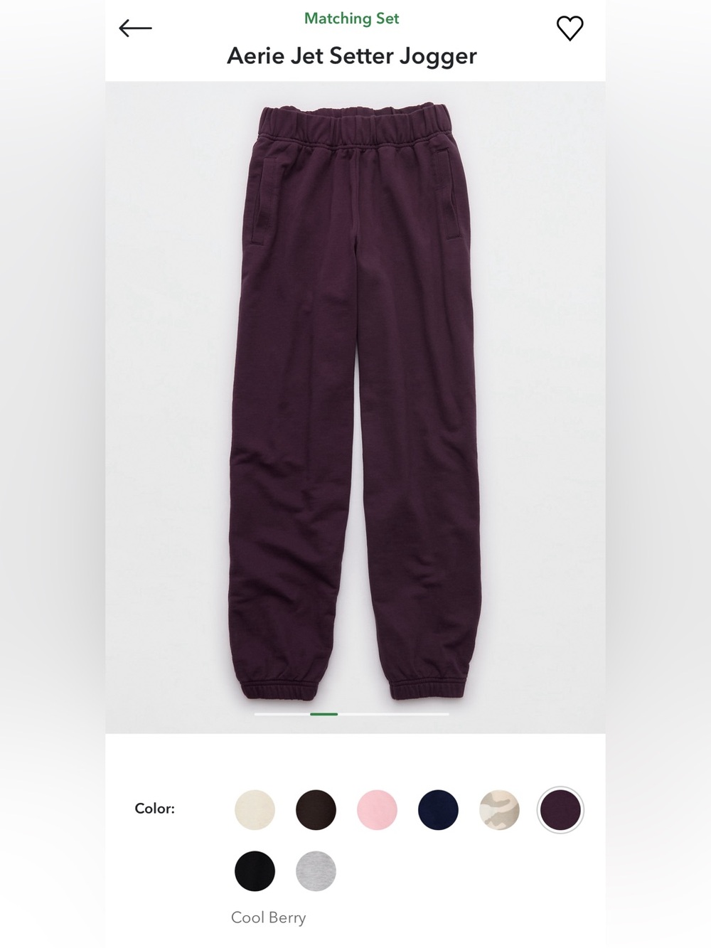 Aerie Jet Set Joggers
